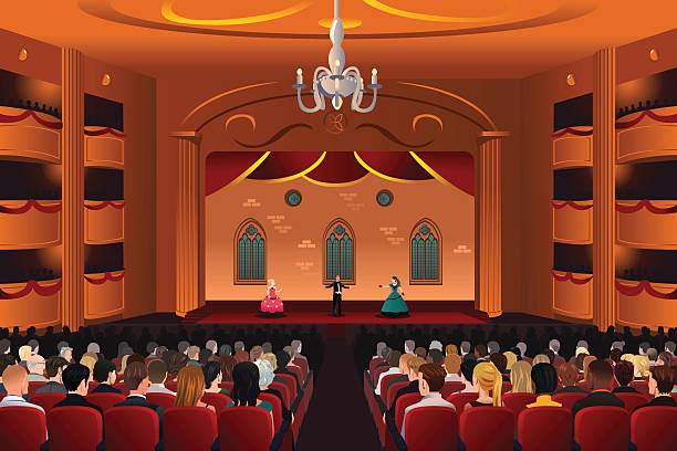 8,400+ Theatre Audience Stock Illustrations, Royalty-Free Vector