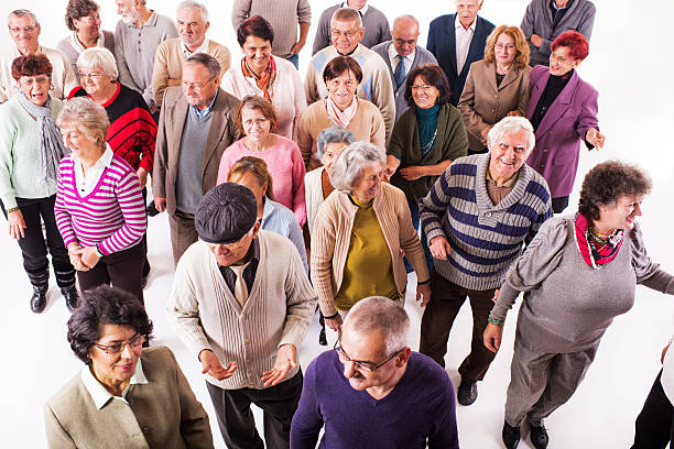 istock Group of happy seniors. 535335503