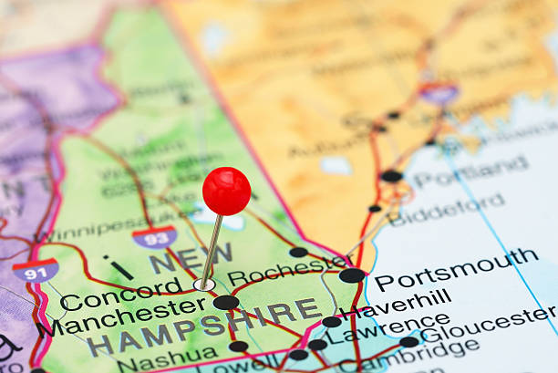 istock Concord pinned on a map of USA 535338487
