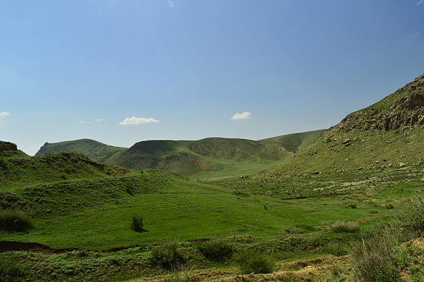 istock Hills and mountains, Zarhar gorge, Kyrgyzstan 535339675