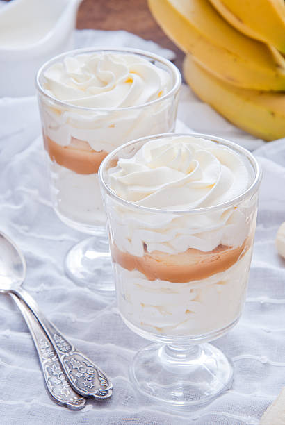 istock Delicious dessert with banana and caramel 535348235