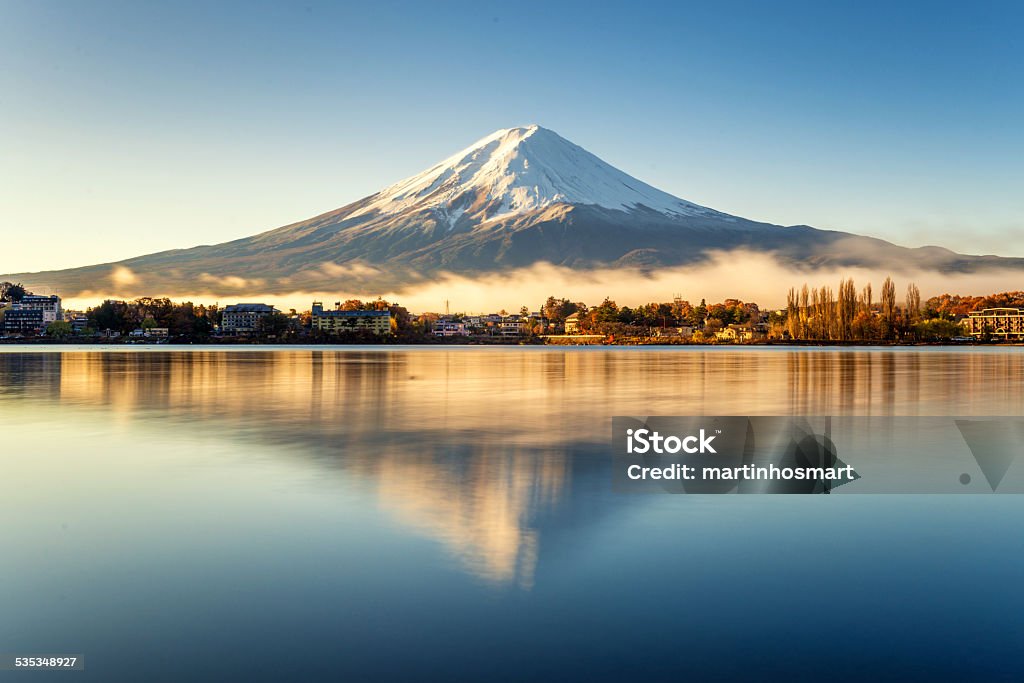 Mt.Fuji reflection of mt.Fuji Mt. Fuji Stock Photo