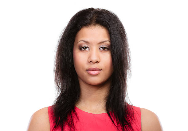 istock Girl mixed race portrait 535350377