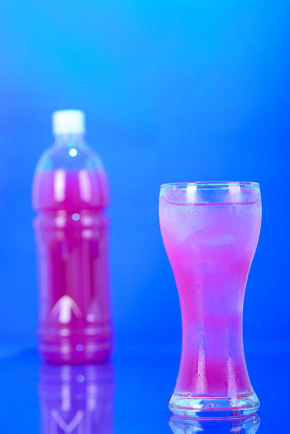 Red grape juice and background