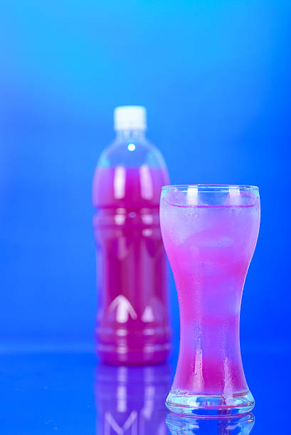 Red grape juice and background