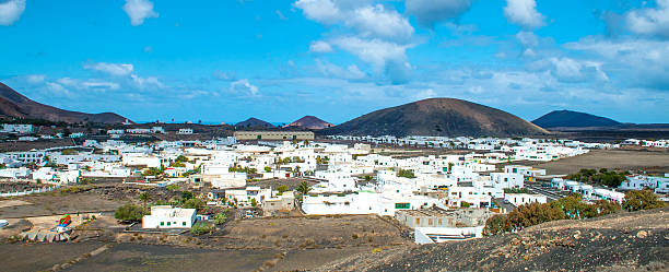 istock Village Uga on Canary Island Lanzarote, Spain 535351383