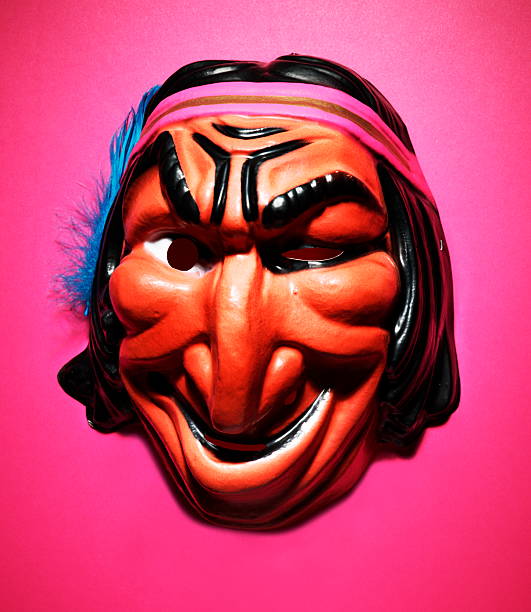 istock Halloween Mask of an Native American 535352655