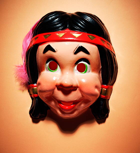istock Halloween Mask of an Native American 535352657