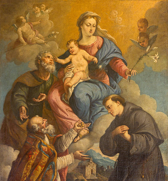 istock Padua - Holy Familym, saints Nicholas and Anthony 535352817