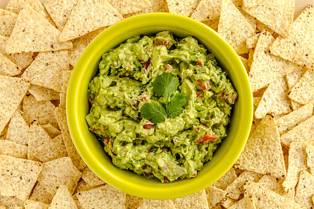 istock Fresh Homemade Chunky Guacamole Dip 535354839