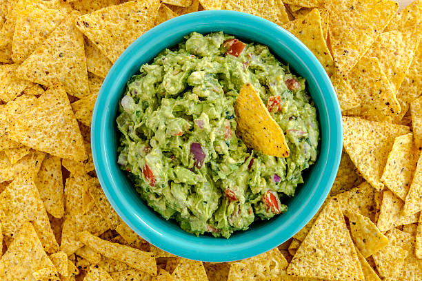 istock Fresh Homemade Chunky Guacamole Dip 535354853