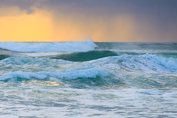 istock Rough water of Pacific Ocean 535373071