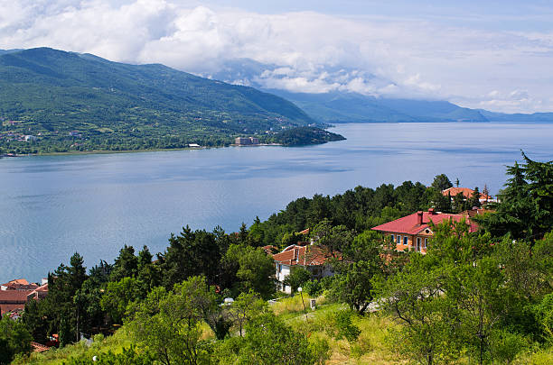 istock Green scenery in Ohrid, Macedonia 535373543