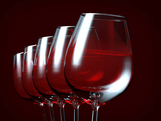 istock Red wine in a glass 535379407
