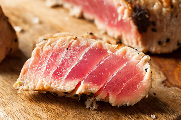 istock Homemade Grilled Sesame Tuna Steak 535381260