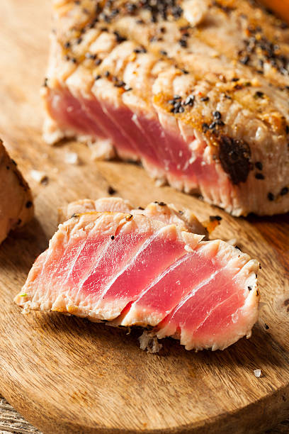 istock Homemade Grilled Sesame Tuna Steak 535381722