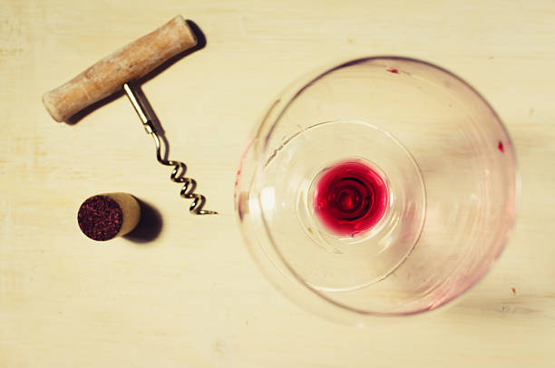 istock Residue of red wine 535396805