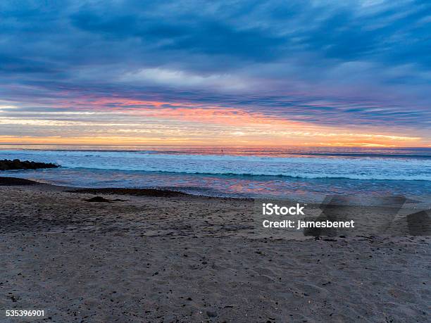 Carlsbad Beach Kalifornien Sonnenuntergang Stockfoto und mehr Bilder von 2015 - 2015, Abenddämmerung, Bunt - Farbton