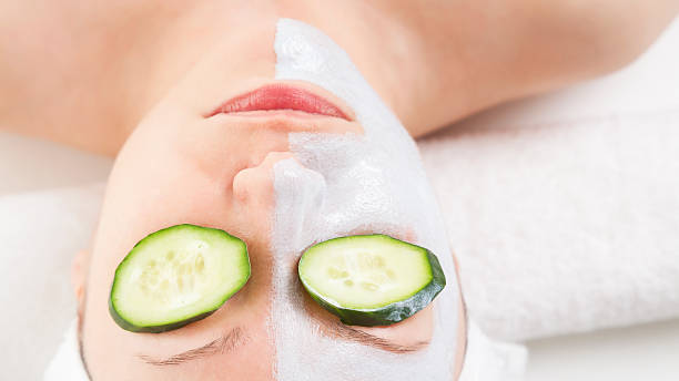 istock Close up of young woman relaxing while getting spa treatment 535398635