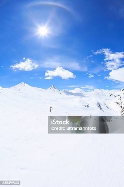 Winter Panorama Alps Mountains Snowy Landscape Livigno Italy Powder Snow Stock Photo - Download Image Now