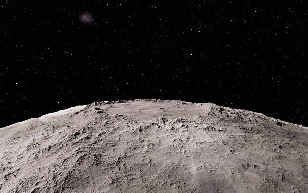 surface lunaire - lune photos et images de collection