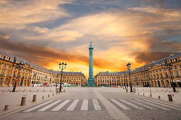 Place Vendome , Paris stock photo