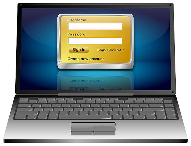 380+ Computer Signup Stock Illustrations, Royalty-Free Vector Graphics ...