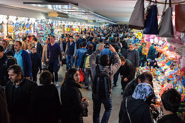 istock Bazaar,Underpass , Istanbul, Turkey ,Europe 535401741