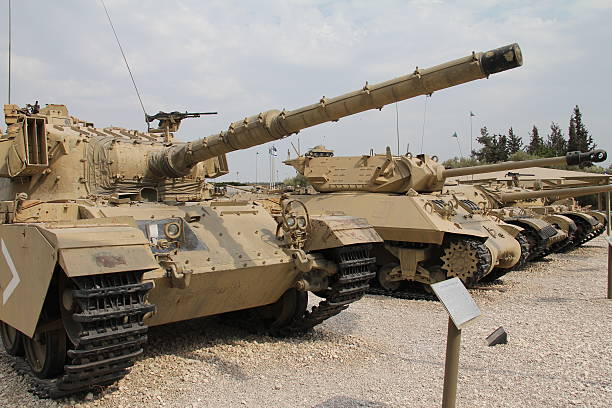 늙음 군용동물에는 탱크 기본 규칙 - latrun 뉴스 사진 이미지
