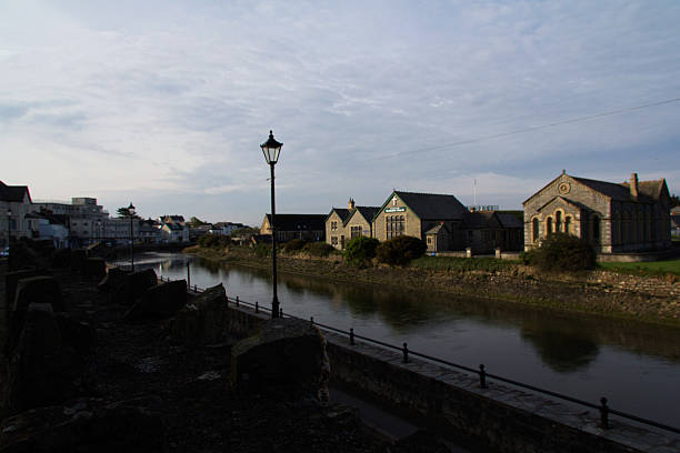 istock Old stone built Methodist church in Bude, Cornwall 535409262