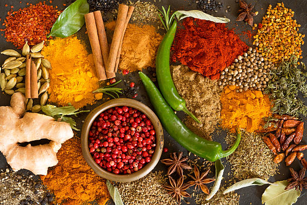 Spices stock photo