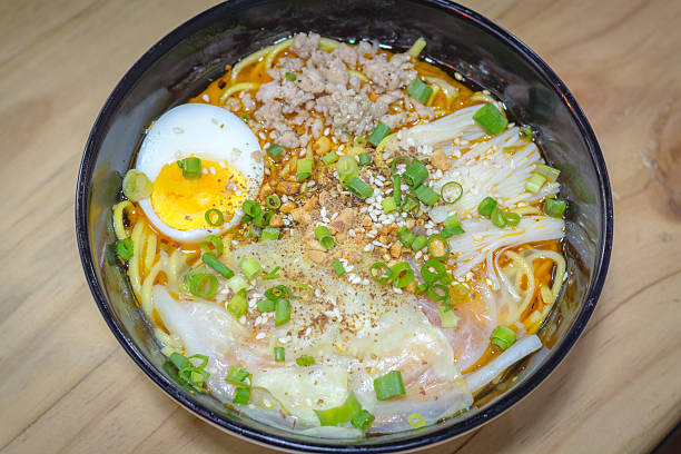 Chinese noodle stock photo