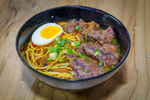 Chinese noodle stock photo