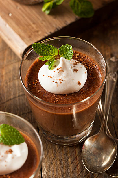 istock Homemade Dark Chocolate Mousse 535412449