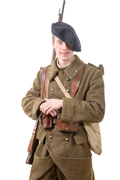 istock young French soldier in 1940 535414074
