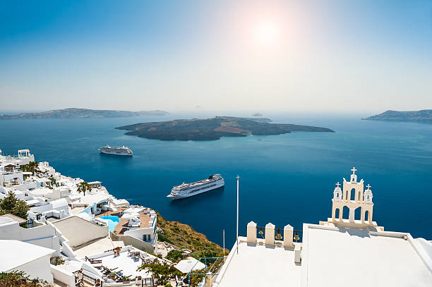 istock White architecture on Santorini island, Greece 535416007