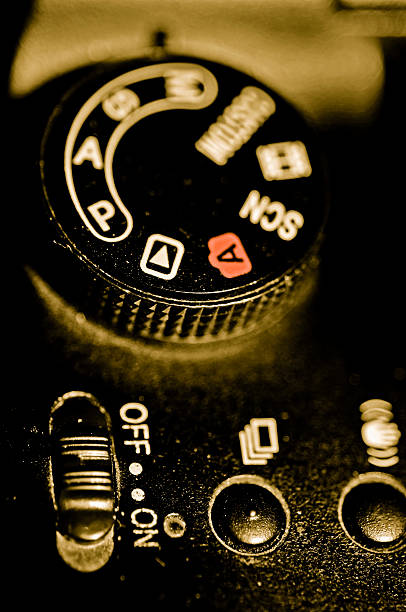 istock Close up of a digital camera 535417194