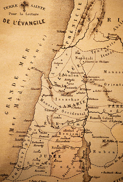 Antique Map | The Holy Land