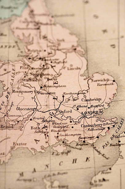Antique Map | London, England