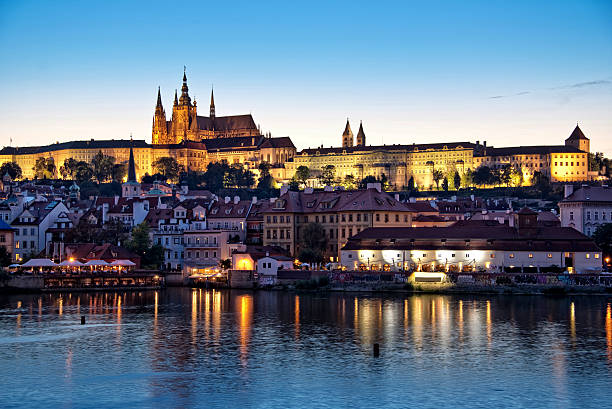 istock Prague by night, Czech republic 535418875