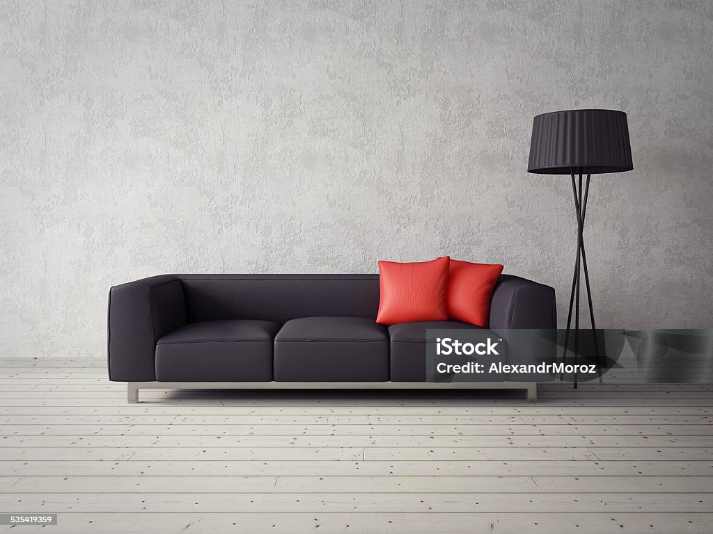 3d interior 3d render. modern interior room with a beautyful furniture. 2015 Stock Photo