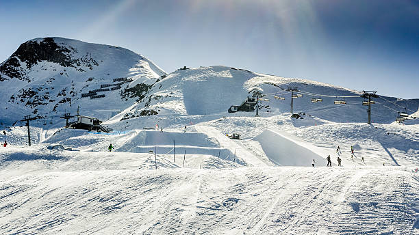 istock Beautiful snowy landscape 535427969