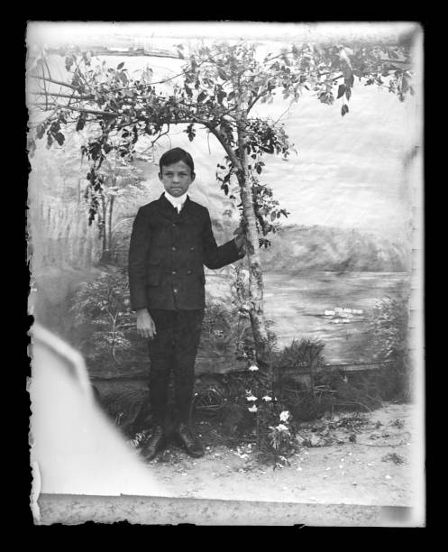 istock Portrait of a Young Boy, Circa 1890 535428589