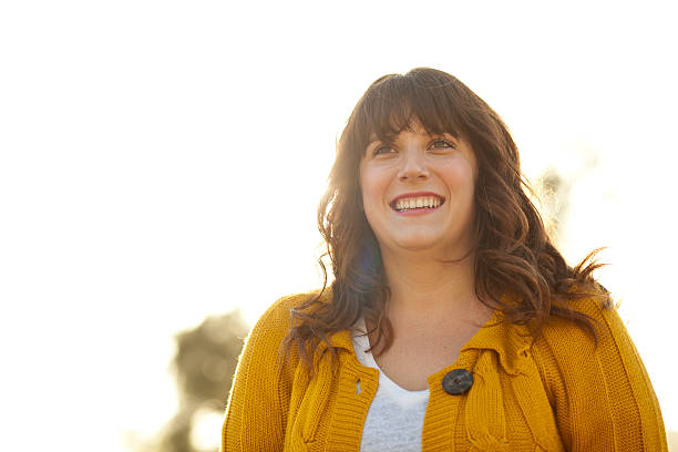 istock Portrait of a smilling brunette 535428931
