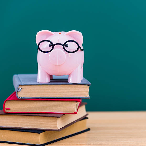 istock piggy bank and books 535430843