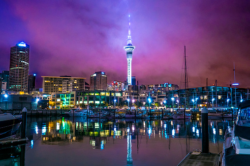 Silent night taken from North Wharf.