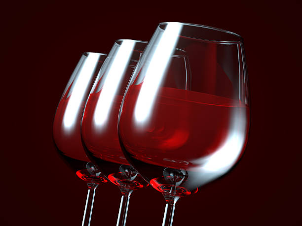 istock Red wine in a glass 535431359