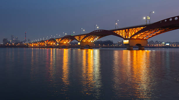 istock Seongsan Bridge at Night 535434133