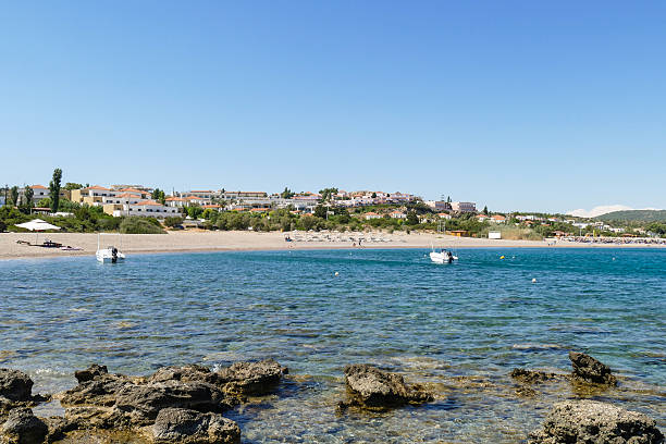 istock Kiotari beach in Rhodes, Greece 535443336