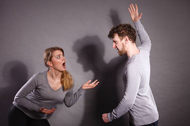 istock People in fight. Young couple arguing. 535445570